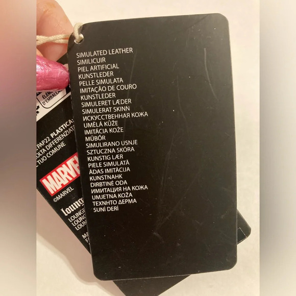 LOUNGEFLY + MARVEL COMICS Glow in the Dark Multi Character Wallet Carryall NWT - Picture 11 of 12